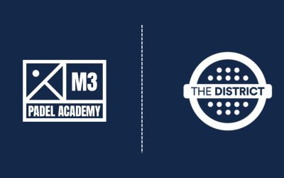 ¡Nuevo acuerdo internacional: M3 y The District Padel!