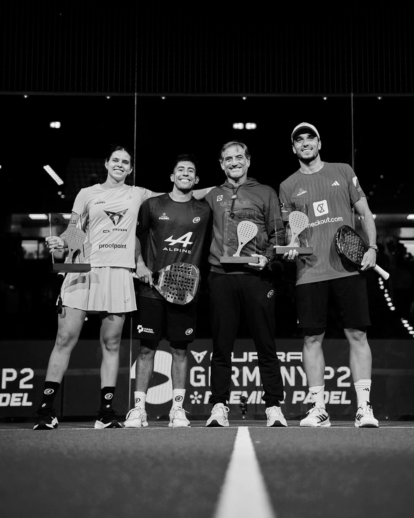 Campeones M3 en el Germany P2 de Premier Padel